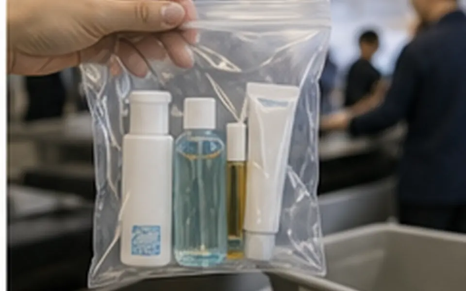 기내 반입 액체류 100ml 기준 정리 관련 여행 사진