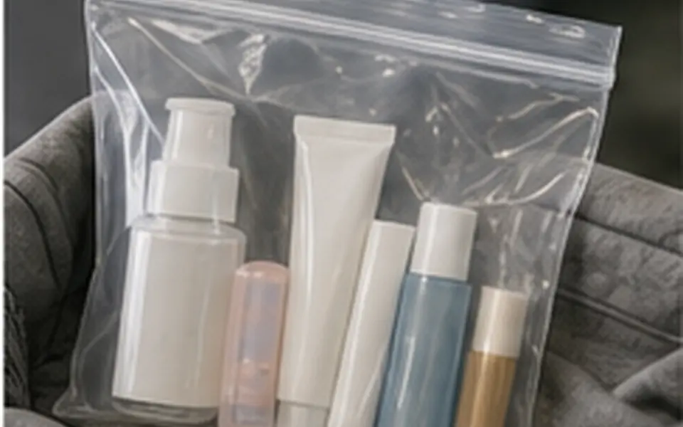 기내 액체류 100ml 체크 포인트 관련 여행 사진
